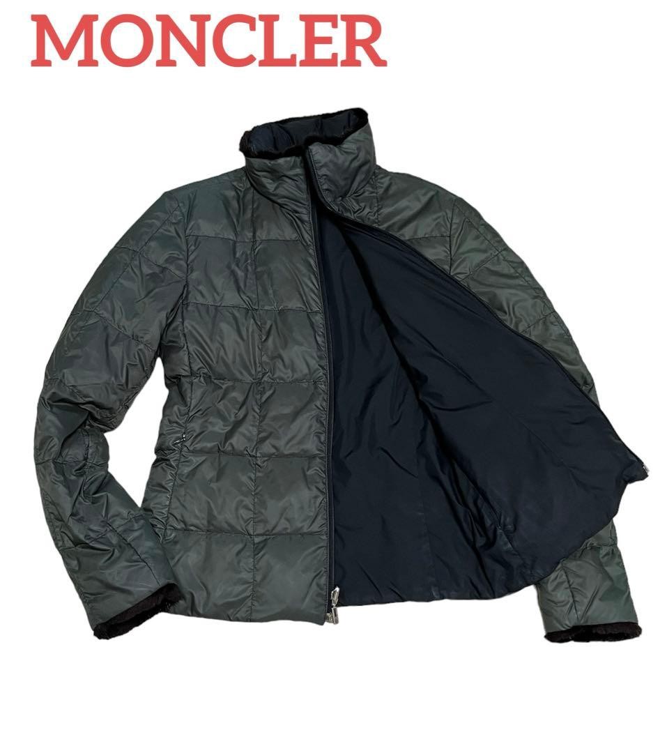 MONCLER reversible short  Down Jacket Blouson Coa… - image 1