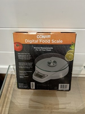 Conair, digital food scale, capacity 11 lb / 5 Kg