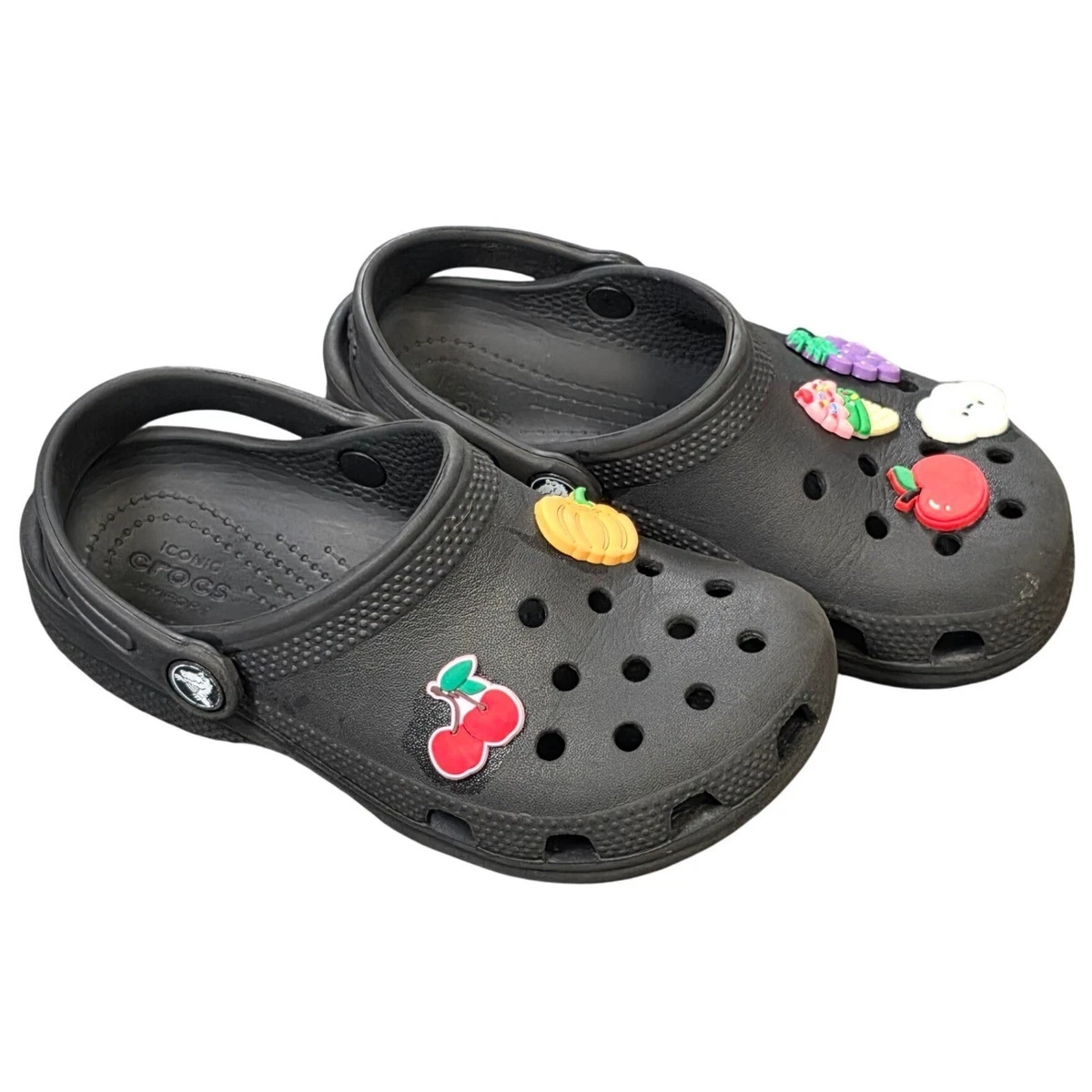 Crocs Unisex Kids' Shoes Black 13 US Shoe for sale | eBay