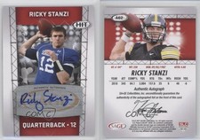 2011 SAGE Hit Auto Ricky Stanzi #A62 Rookie Auto RC