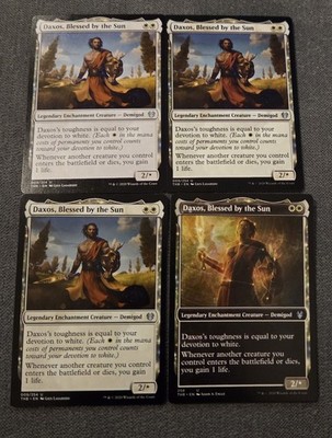 Daxos, Blessed by the Sun Theros Beyond Death Regular Lot Of 4 Uncommon