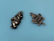 Vintage Sterling Silver- 925 Disney Winnie The Pooh Bear Dancing Charm 5g