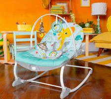 Bright Starts Wild Vibes Infant to Toddler Rocker
