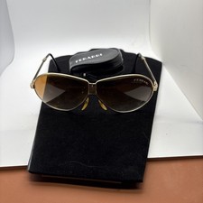 VINTAGE 70'S 80'S FERRARI FOLDING AVIATOR SUNGLASSES W/ CASE BLACK