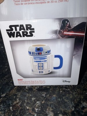 Disney Star Wars R2-D2 R2D2 Covered Ceramic 20oz new in box