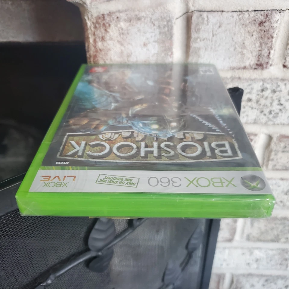 NOVO Bioshock Xbox 360 Primeira Edição com Capa Selada de Fábrica RARO Lançamento Run - Imagem 4 de 4