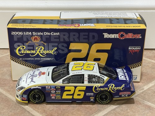 2006 Jamie McMurray Crown Royal Night Fusion Team Caliber Preferred SIGNED 1/24 - Picture 4 of 16