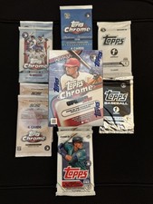 2025 Topps Chrome Update Series Baseball Blaster Box + Allen Ginter Mix Pack Lot