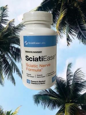 SciatiEase 120 Capsules Nerve Support Alpha Lipoic Acid Natural Formula