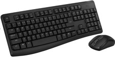 RAPOO X1800Pro Wireless Mouse Keyboard Combo - 2.4G, 10M Range, Optical, Long