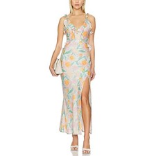 ASTR The Label Ruffled Multicolor Sorbae Dress Size XS