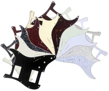 Pickguard Strat Guitar Humbucker HH Scratch Plate 11 Holes Stratocaster