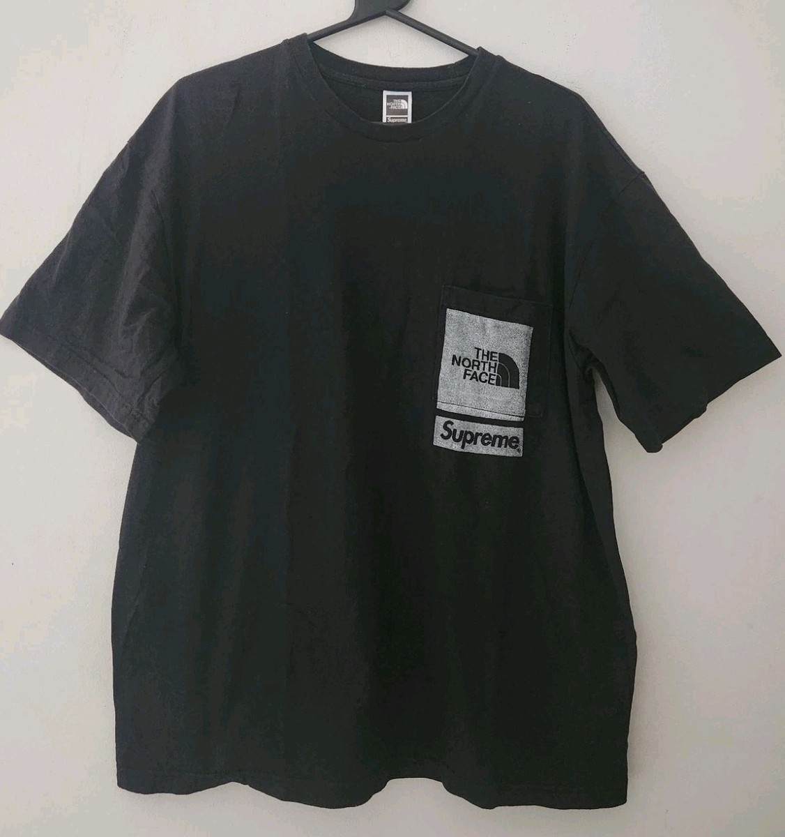 Supreme × North Face PrintedPocket Tee Supreme The North Face Printed Pocket Tee White Men's - SS23