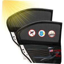 2 Pack car Window Shade Back Car Window Covers 2 Pack Rear Window 42.5" x 21.5"