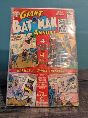 Batman Annual 7 1964 80 Pages Giant GD Condition