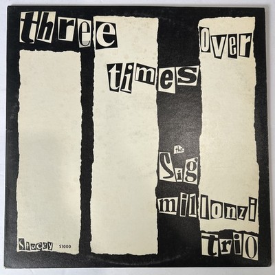 The Sig Millonzi Trio - Three Times Over Lp Stacey Private Milwaukee Jazz 