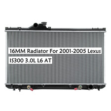 Radiator For 2001 2002 2003 2004 2005 Lexus Is300 3.0l 2997cc L6 Gas Dohc