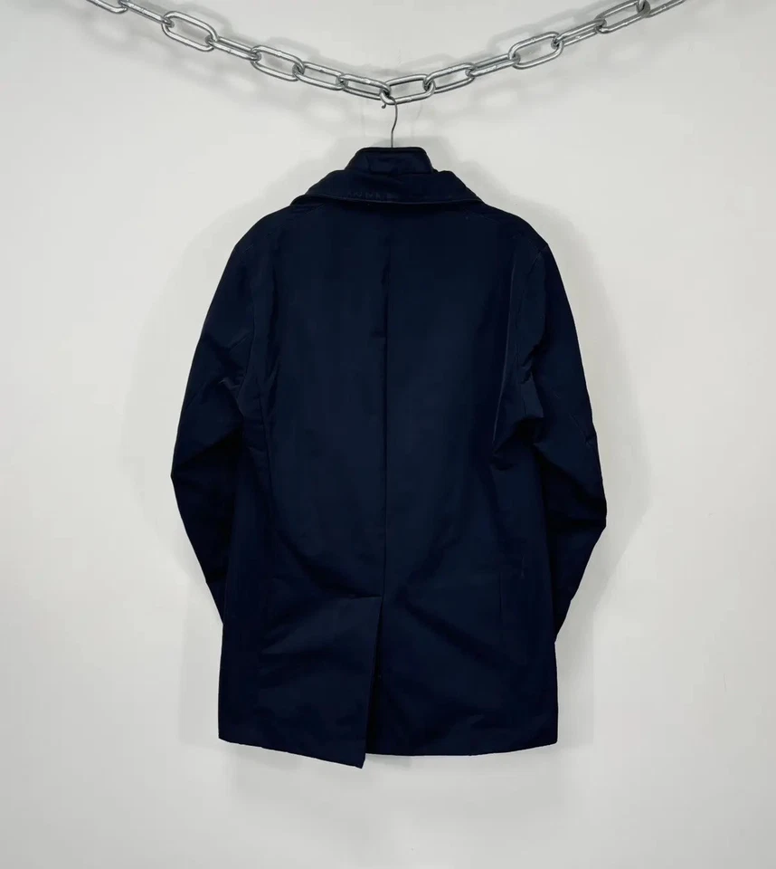 Moorer Men’s Navy Blue Double Layer Italian Luxury Coat Jacket 50/M - Image 4 of 4