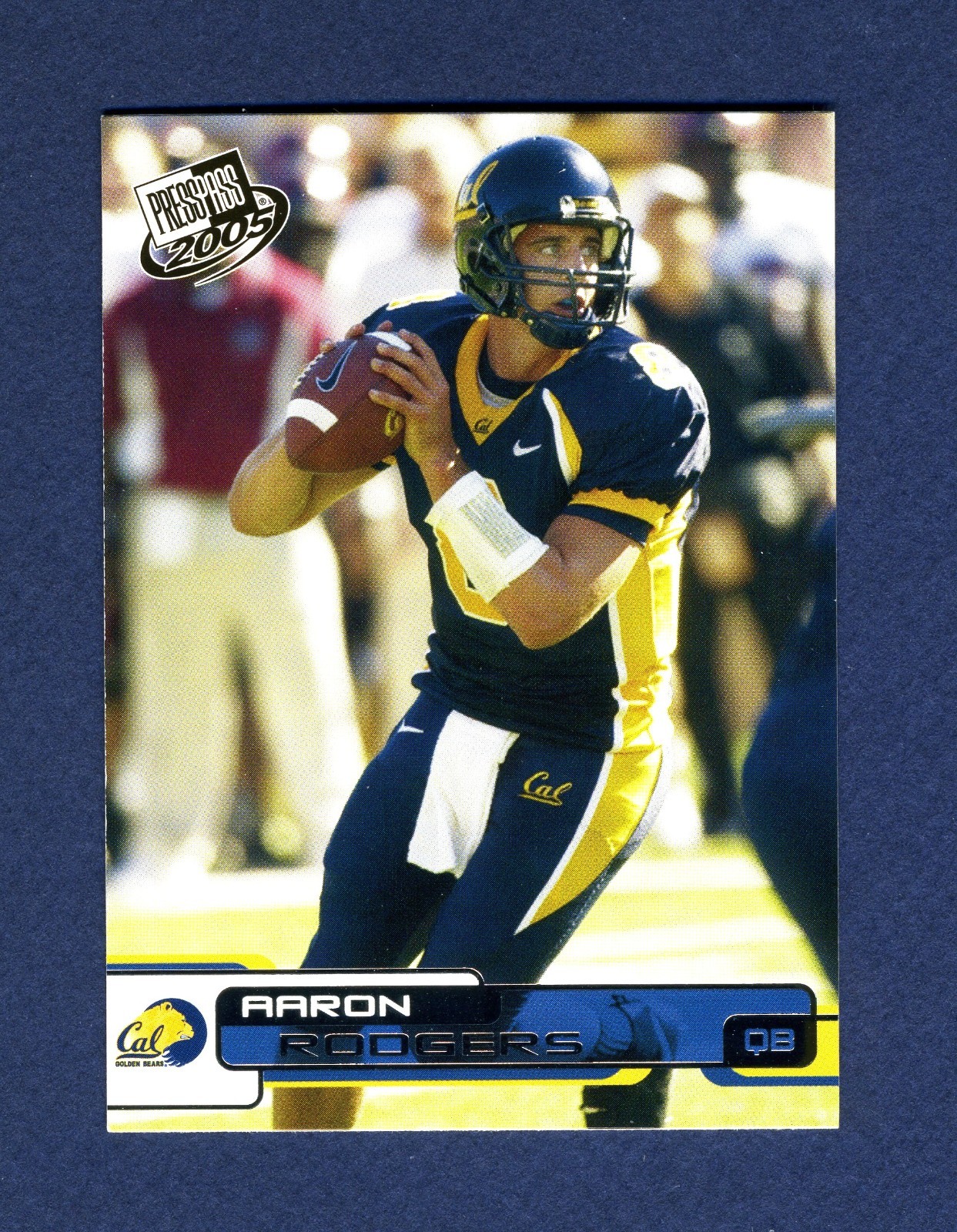 Aaron Rodgers Rookie Card: 2005 Press Pass #9
