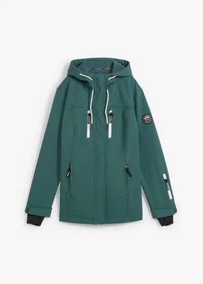 Neu Softshelljacke Gr. 52 Mattgrün Damenjacke Outdoor-Jacke