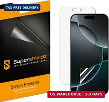 Supershieldz 3 Pack Anti-Glare Matte Screen Protector Designed for iPhone 17