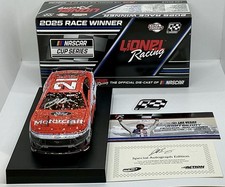 2025 1/24 21 Josh Berry Motorcraft Las Vegas Win AUTO Mustang 1 of 240 SD Ship