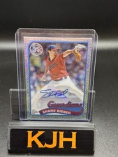 2024 Topps - Shane Bieber Cleveland Guardians - Silver Pack AUTO
