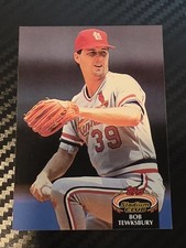 1992 Topps Stadium Club - Bob Tewksbury #258 St Louis Cardinals 