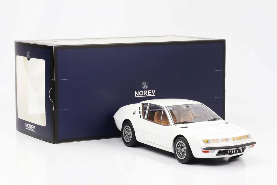 1:18 Renault Alpine A310 1600 VE 1972 Bianco Norev Limitato 310 Pz. - Immagine 2 di 4