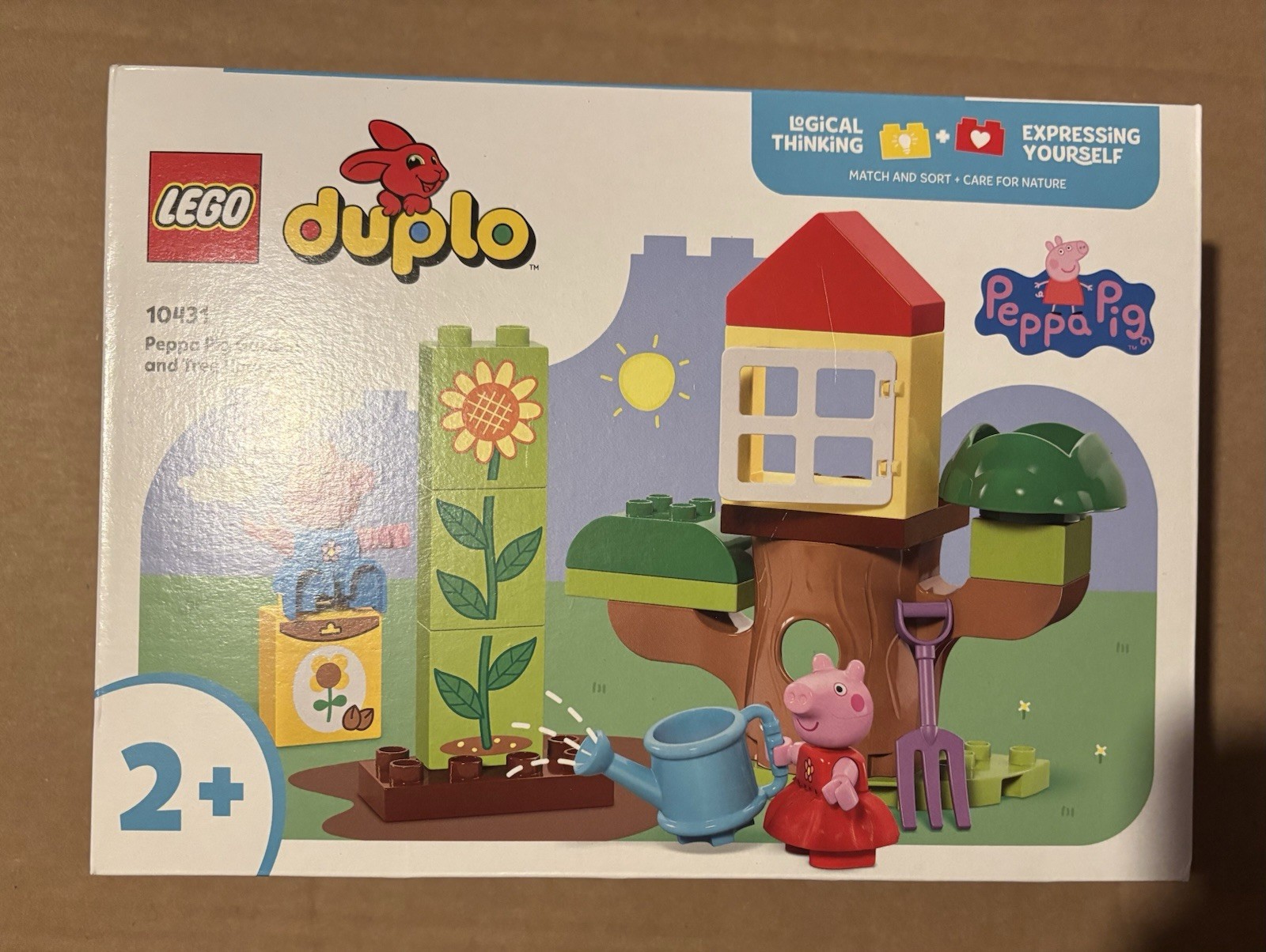 LEGO 10431 DUPLO Peppa Pig Garden and Tree House. Brand New. FREE P+P.