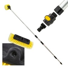 Teleskop Aluminium Autowaschbürste Auto LKW Waschbürste ausziehbar 135 - 250 cm