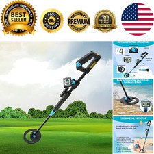 Metal Detector for Adults Beginner,High Sensitivity Gold Detector LCD Displa...
