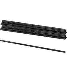 20 PCS 12 Inch Rebar Ground Anchor Stakes, Heavy Duty Steel, Anti Rust Black