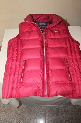 Napapijri Weste Damen ärmellose Jacke Steppweste bordeaux Gr. L