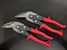 Crescent Wiss Offset Snips: Left/Straight, 9-1/4" Overall Lg. Model M6R (Qty. 2)