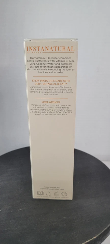 Facial Cleanser With Vitamin C Instanatural 12 fl Oz (Qty 3) - Image 4 of 4