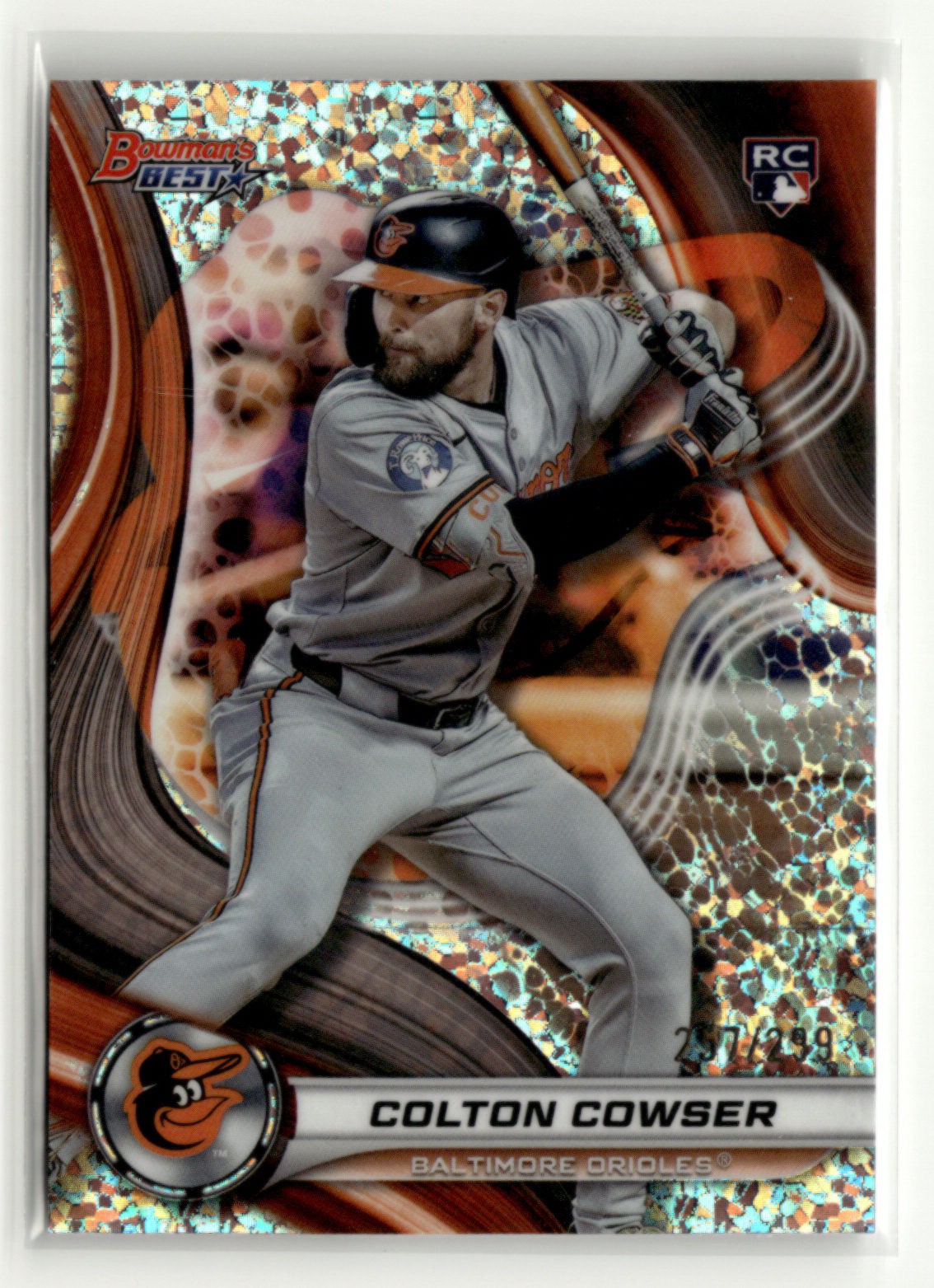 Colton Cowser RC 2024 Bowman's Best Mini-Diamond Refractor 257/299 [zjA4