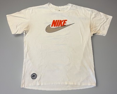 Nike Sportswear NSW  Purpose Moves Us Loose Fit Off-White Cream T-Shirt Sz large