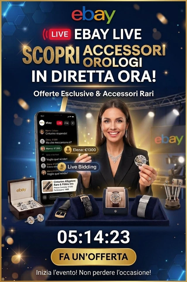 Luxury Time Live: Grandi Affari in Diretta Ora!