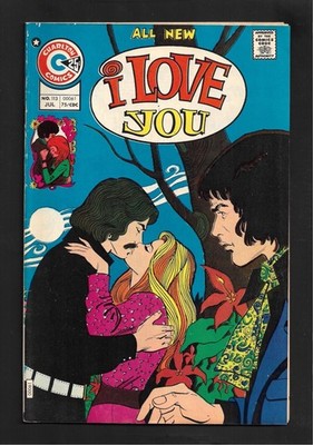 I Love You #113 (1975): Bronze Age Charlton Comics Romance! Art Capello! FN+!