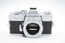 Minolta SRT 101 35mm Film Camera Body, Chrome For Parts and Repair 