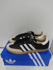 Adidas SAMBA OG Men, Core Black/Cloud White/Gum, Box Damaged, JS3832, Size: 8.5