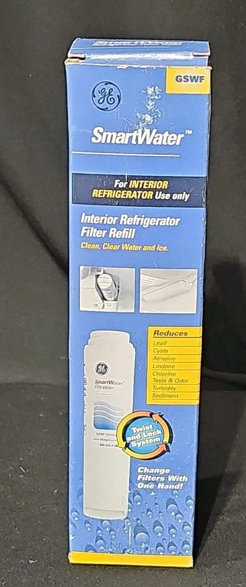 GE GSWF Smart Water Refrigerator Filter Refill Cartridge New in Box G2
Opens in a new window or tab