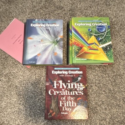 Apologia Young Explorer Science Elementary Textbook Bundle Botany Zoology Chem