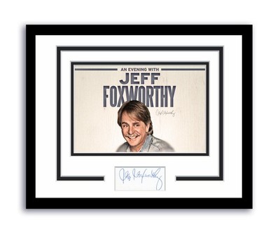 Jeff Foxworthy Autographed Signed 11x14 Framed Photo ACOA