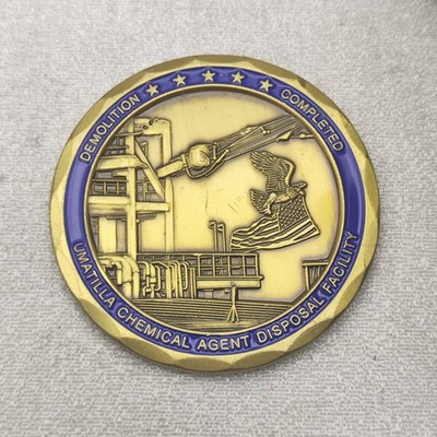 Umatilla Chemical Agent Disposal Facility Challenge Coin