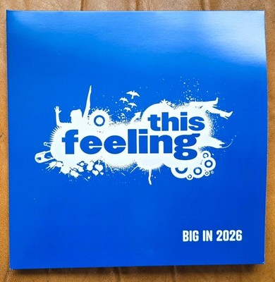 This Feeling - Big In 2026 - LTD 350 Blue Vinyl Blood records best new artists
