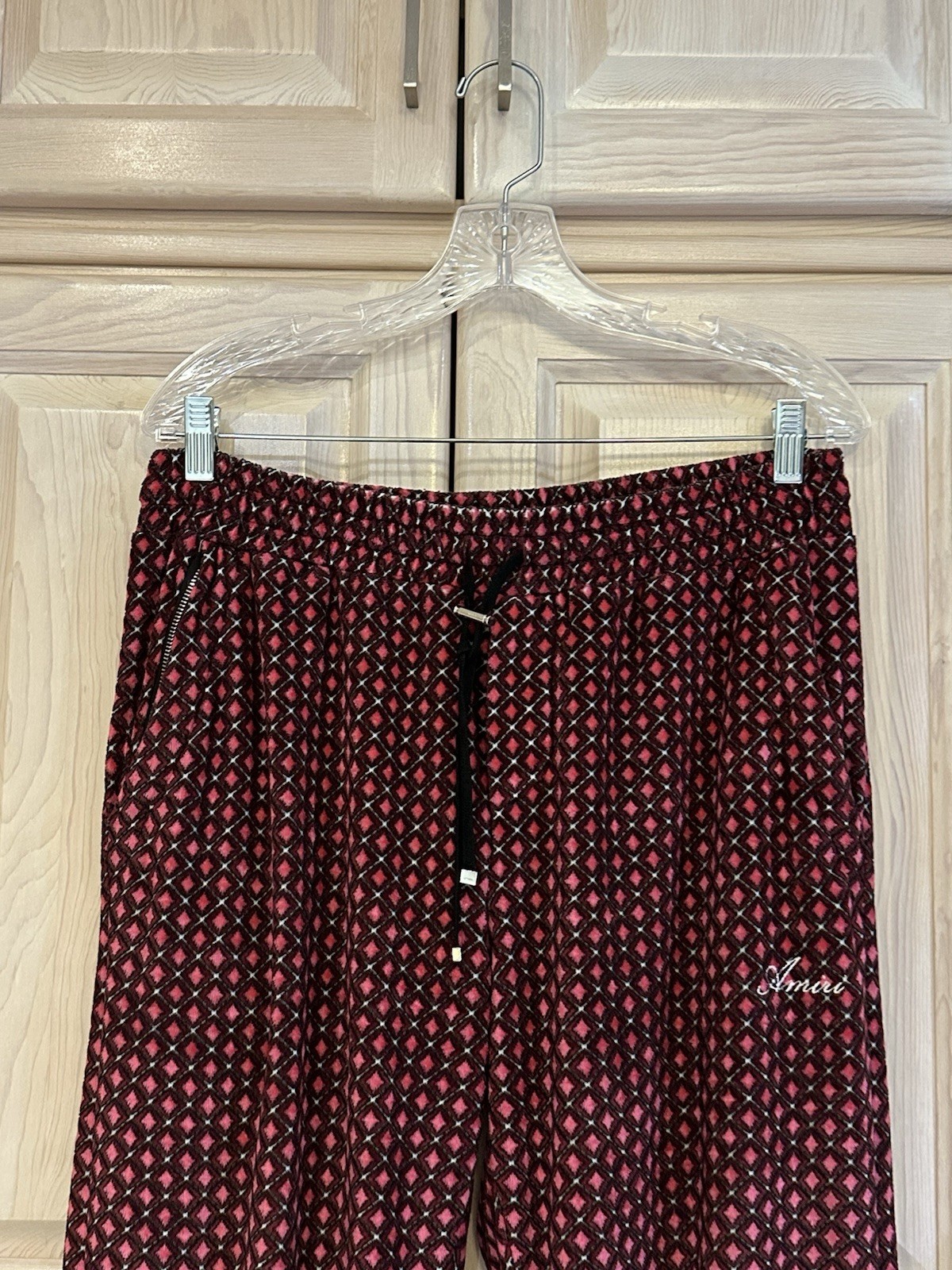 Mike Amiri Velour bottoms Pants Designer image 3