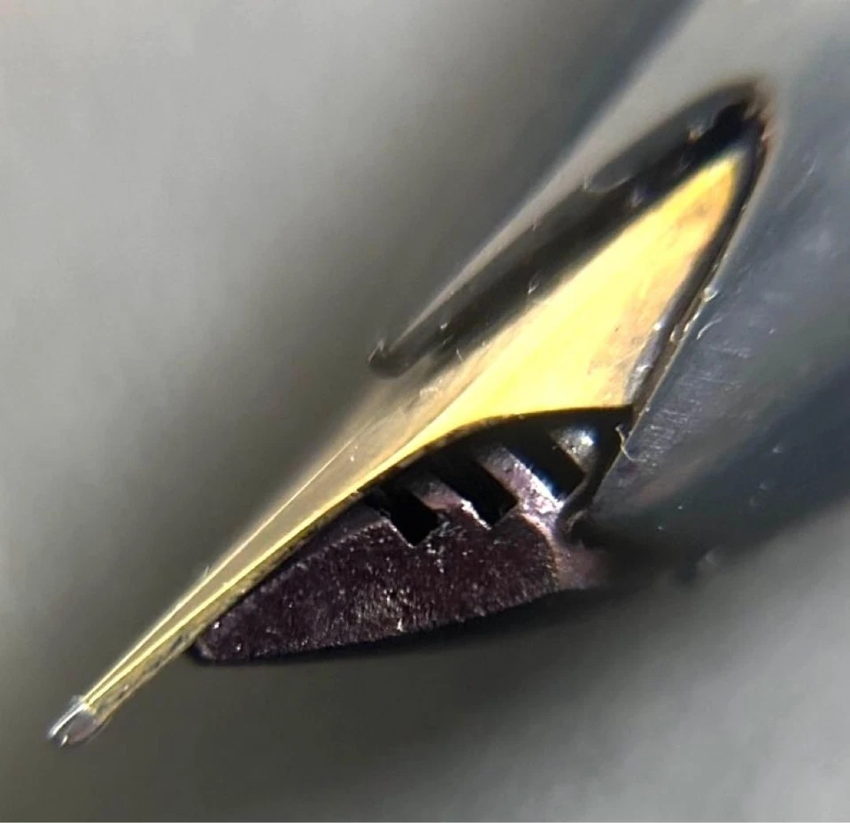 Pluma Estilográfica Montblanc Nº24 Negra Vintage Sin Tinta Ligera Desgaste Foto 3 de 4