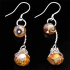 earring crystal women new glass pendant